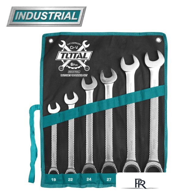 Набор ключей Total THT102RK061 (6 предметов) - Изображение №1 — Интернет-магазин ПроЗаказ