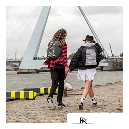 Городской рюкзак XD Design Bobby Compact (зебра) - Изображение №13 — Интернет-магазин ПроЗаказ