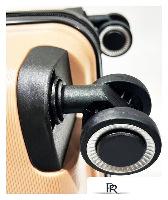 Чемодан-спиннер DoubleW YF-PP02 (S, розовый) - Изображение №2 — Интернет-магазин ПроЗаказ