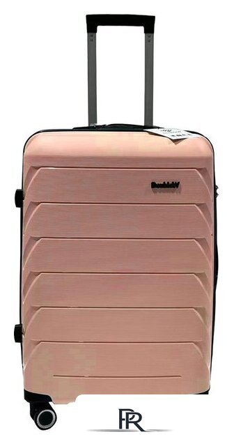 Чемодан-спиннер DoubleW YF-PP02 (S, розовый) - Изображение №1 — Интернет-магазин ПроЗаказ