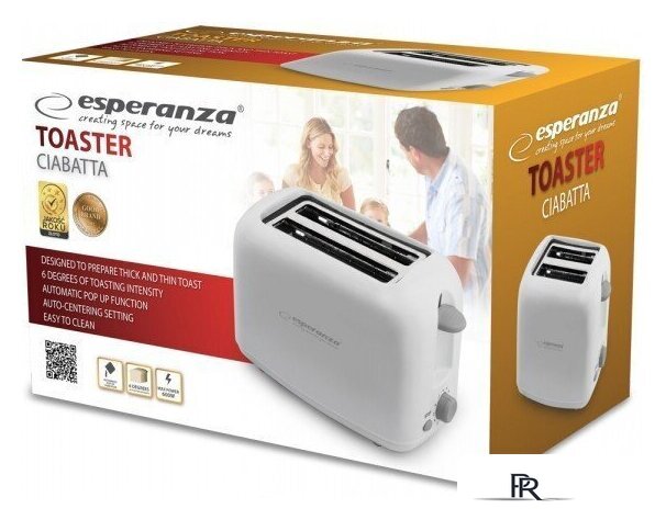 Тостер Esperanza Ciabatta EKT002 - Изображение №2 — Интернет-магазин ПроЗаказ
