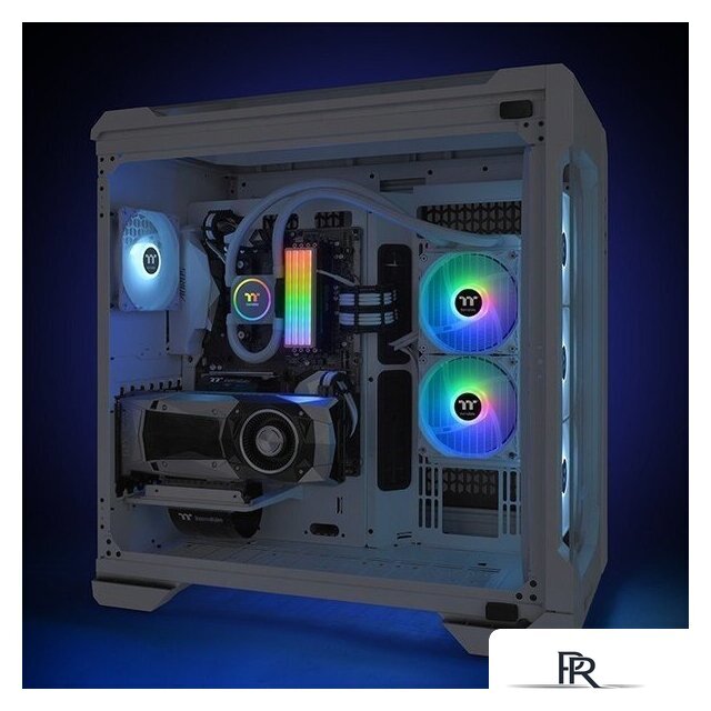 Система жидкостного охлаждения для процессора Thermaltake Floe RC240 Snow Edition CL-W330-PL12WT-A - Изображение №6 — Интернет-магазин ПроЗаказ