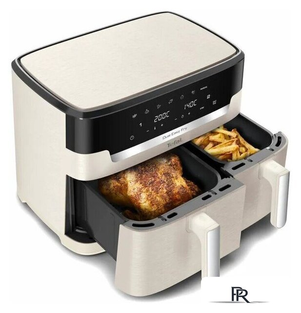 Аэрогриль (аэрофритюрница) Tefal Dual Easy Fry EY942AE0 - Изображение №2 — Интернет-магазин ПроЗаказ
