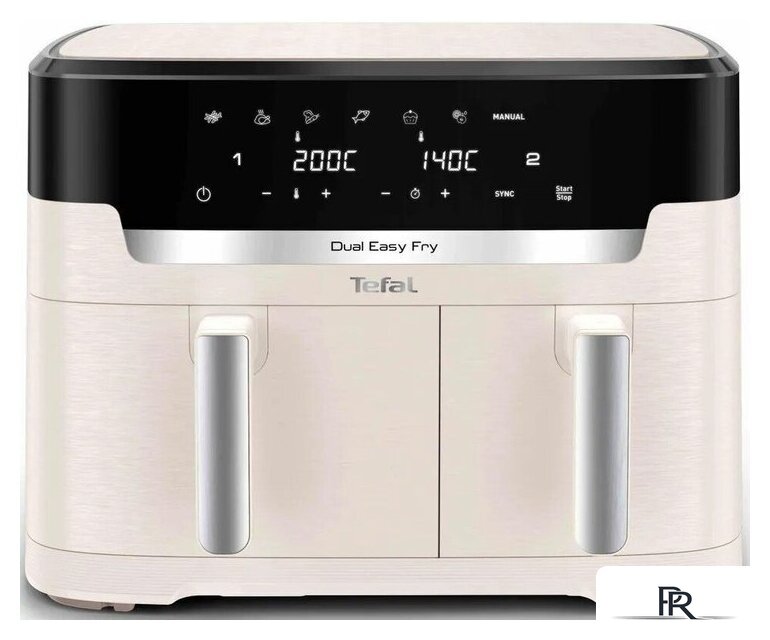 Аэрогриль (аэрофритюрница) Tefal Dual Easy Fry EY942AE0 - Изображение №1 — Интернет-магазин ПроЗаказ