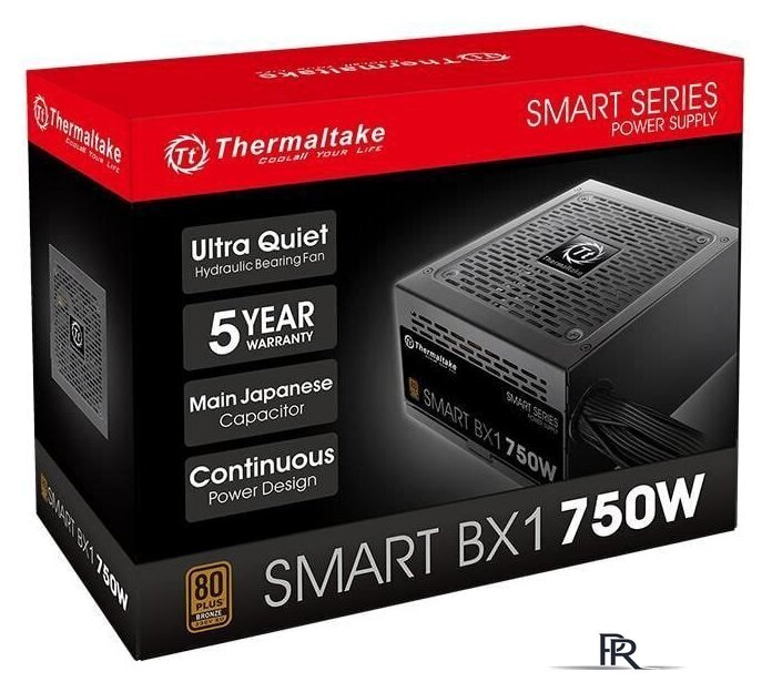 Блок питания Thermaltake Smart BX1 750W PS-SPD-0750NNSABE-1 - Изображение №6 — Интернет-магазин ПроЗаказ