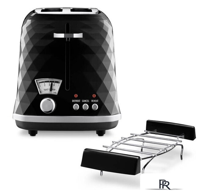 Тостер DeLonghi Brillante CTJ 2103.BK - Изображение №3 — Интернет-магазин ПроЗаказ
