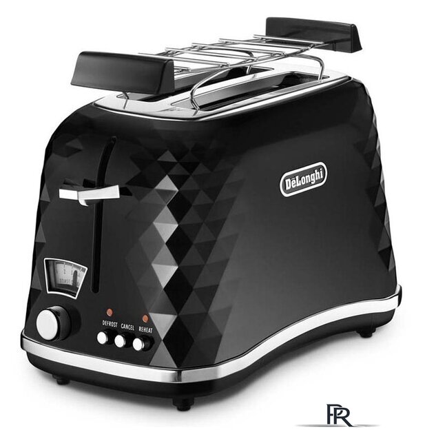 Тостер DeLonghi Brillante CTJ 2103.BK - Изображение №2 — Интернет-магазин ПроЗаказ