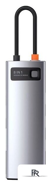 Док-станция Baseus Metal Gleam Series 8-in-1 Multifunctional Type-C HUB Docking Station CAHUB-CV0G - Изображение №2 — Интернет-магазин ПроЗаказ