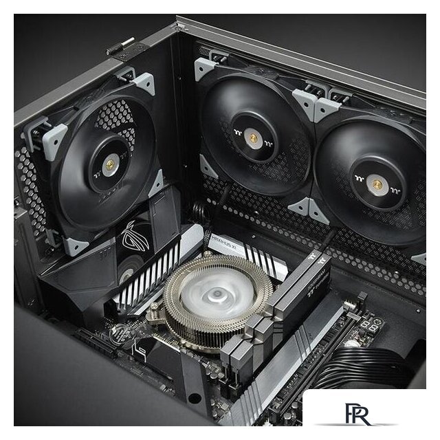 Вентилятор для корпуса Thermaltake ToughFan 14 CL-F118-PL14BL-A - Изображение №6 — Интернет-магазин ПроЗаказ