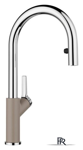 Смеситель Blanco Carena-S 521376 (tartufo/chrome) - Изображение №1 — Интернет-магазин ПроЗаказ