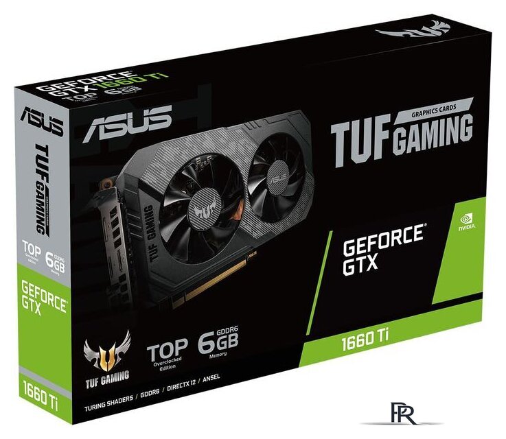Видеокарта ASUS TUF Gaming GeForce GTX 1660 Ti Evo Top Edition 6GB GDDR6 - Изображение №14 — Интернет-магазин ПроЗаказ
