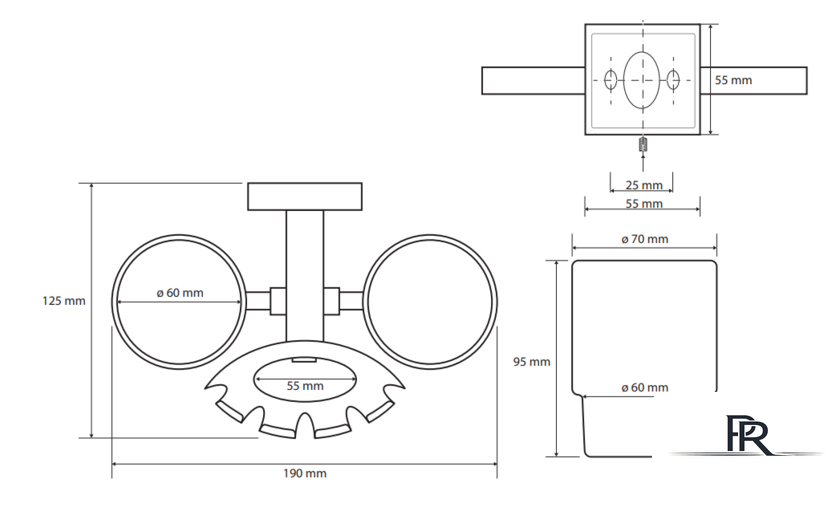 Стакан для зубной щетки и пасты Bemeta Beta 132110042 - Изображение №2 — Интернет-магазин ПроЗаказ