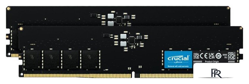 Оперативная память Crucial 2x16ГБ DDR5 5600 МГц CT2K16G56C46U5 - Изображение №1 — Интернет-магазин ПроЗаказ