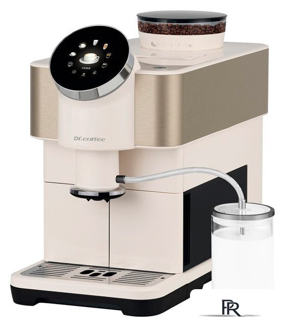 Кофемашина Dr.Coffee H2 (белый/золотистый) - Изображение №1 — Интернет-магазин ПроЗаказ