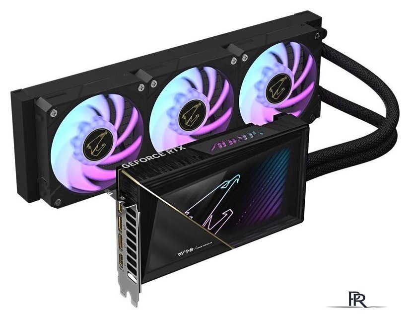 Видеокарта Gigabyte Aorus GeForce RTX 5080 Xtreme Waterforce 16G GV-N5080AORUSX W-16GD - Изображение №1 — Интернет-магазин ПроЗаказ