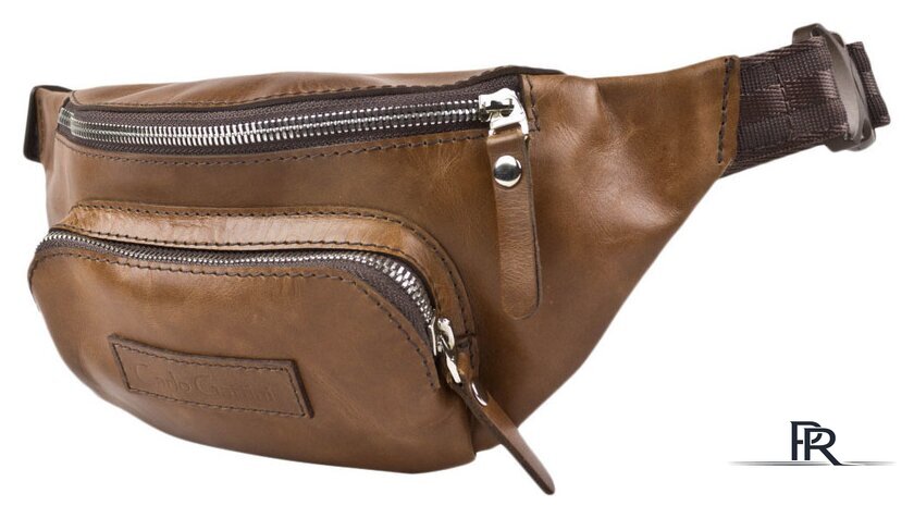 Сумка на пояс Carlo Gattini Classico Scarlino 7018-03 (черный) - Изображение №1 — Интернет-магазин ПроЗаказ