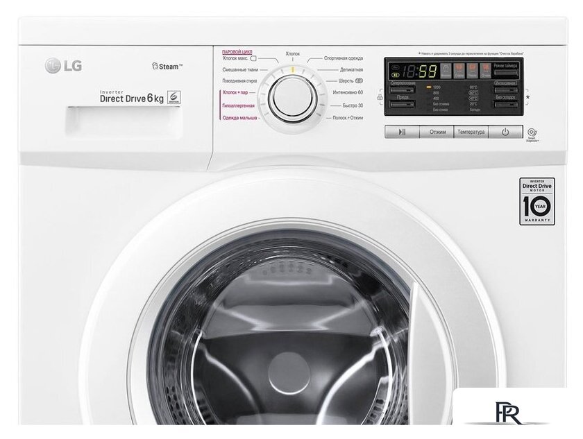 Стиральная машина LG F1296NDS0 - Изображение №4 — Интернет-магазин ПроЗаказ