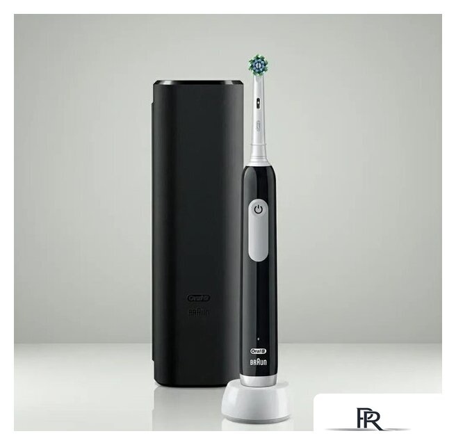 Электрическая зубная щетка Oral-B Pro Series 1 Travel Edition (черный) - Изображение №6 — Интернет-магазин ПроЗаказ