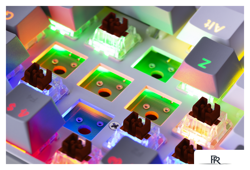 Клавиатура Redragon Fizz (серый/белый) - Изображение №3 — Интернет-магазин ПроЗаказ