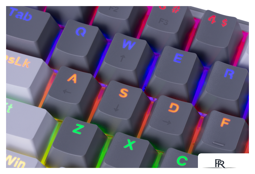 Клавиатура Redragon Fizz (серый/белый) - Изображение №4 — Интернет-магазин ПроЗаказ