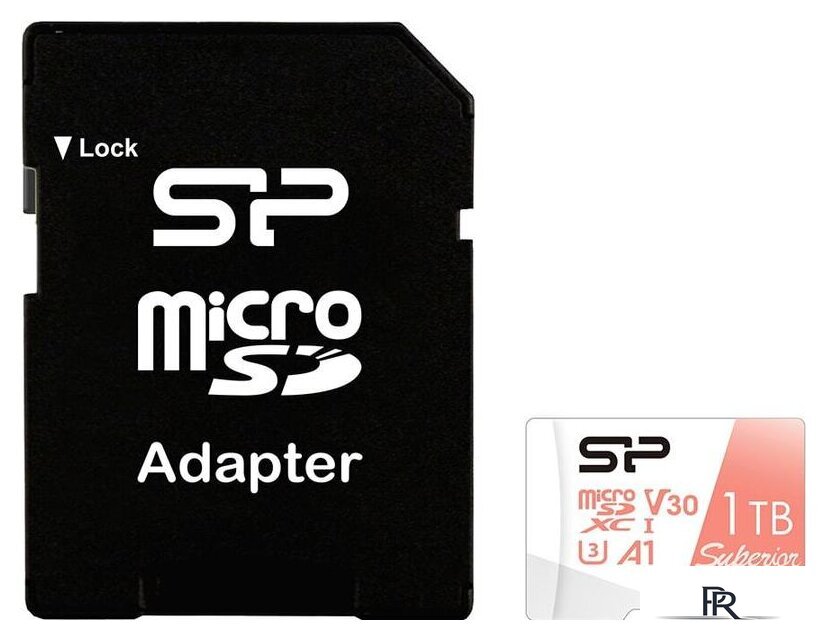 Карта памяти Silicon-Power Superior A1 microSDXC SP001TBSTXDV3V20SP 1TB (с адаптером) - Изображение №1 — Интернет-магазин ПроЗаказ