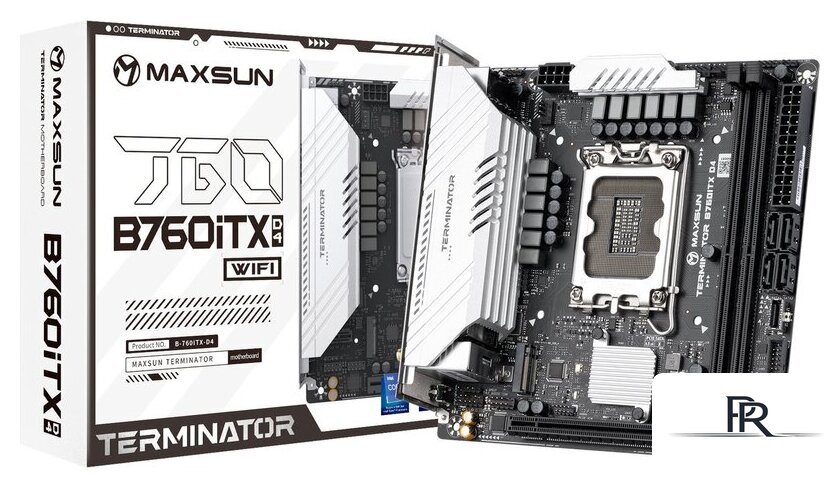 Материнская плата Maxsun Terminator B760ITX D4 WIFI - Изображение №2 — Интернет-магазин ПроЗаказ