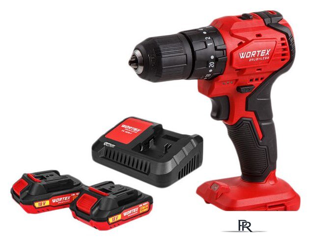 Ударная дрель-шуруповерт Wortex BD 2030-1 DLi 1333424 (с 2-мя АКБ) - Изображение №1 — Интернет-магазин ПроЗаказ
