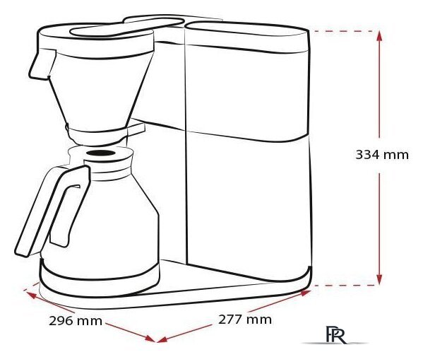 Капельная кофеварка Melitta AromaElegance 1012-01 - Изображение №2 — Интернет-магазин ПроЗаказ
