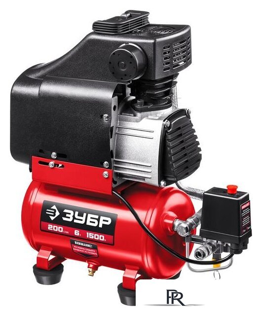 Компрессор Зубр КП-200-6 - Изображение №2 — Интернет-магазин ПроЗаказ