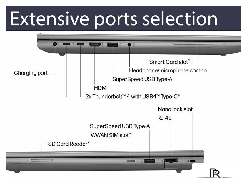 Рабочая станция HP ZBook Power 16 G11 A8WN3PT - Изображение №6 — Интернет-магазин ПроЗаказ