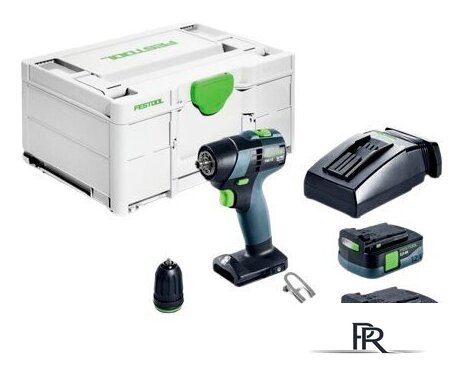 Дрель-шуруповерт Festool TXS 12 2.5-Plus 576873 (с 2-мя АКБ, кейс) - Изображение №1 — Интернет-магазин ПроЗаказ