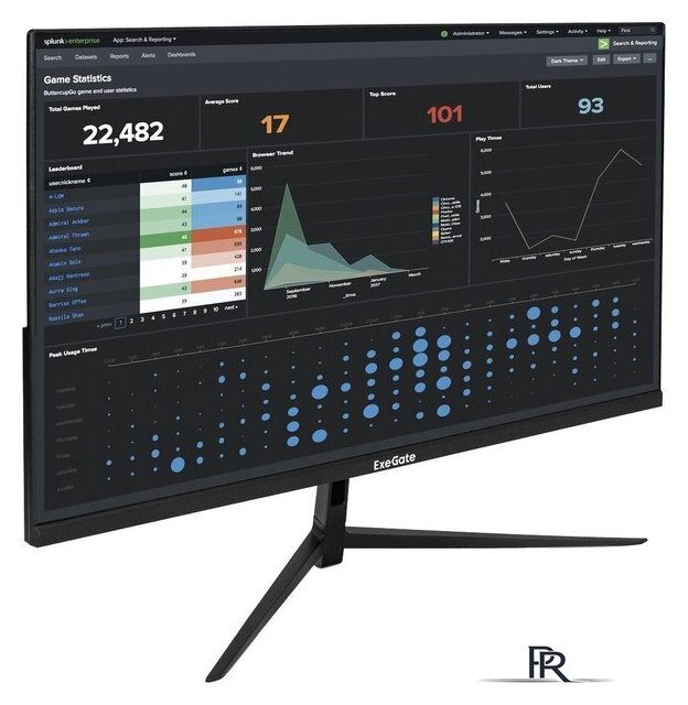Монитор ExeGate SuperView EH2707A EX298354RUS - Изображение №1 — Интернет-магазин ПроЗаказ