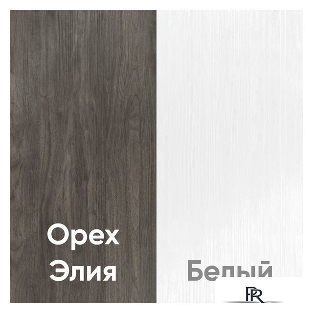 Комод Кортекс-мебель Бари 160 8ш (орех элия/орех элия/белый) - Изображение №2 — Интернет-магазин ПроЗаказ