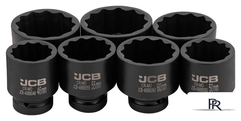 Набор головок слесарных JCB 8071-9MPB (65107) - Изображение №1 — Интернет-магазин ПроЗаказ