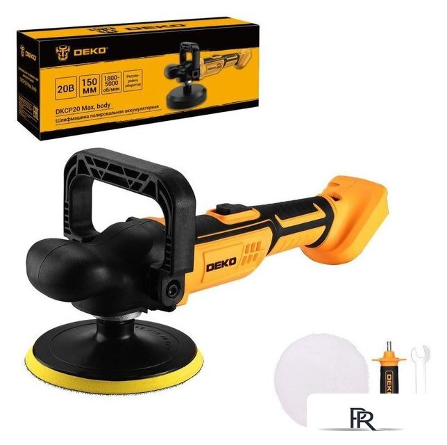 Полировальная машина Deko DKCP20 Max 063-2211 (без АКБ) - Изображение №1 — Интернет-магазин ПроЗаказ