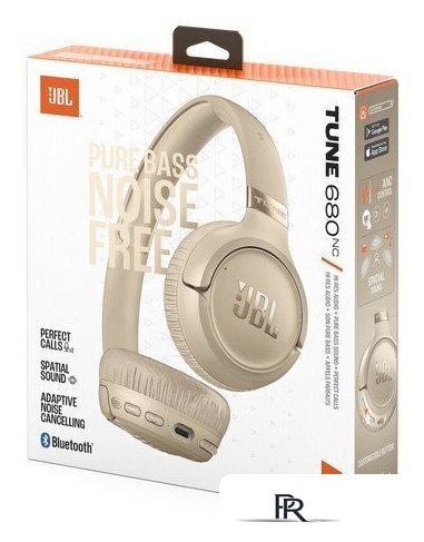 Наушники JBL Tune 680NC (бежевый) - Изображение №11 — Интернет-магазин ПроЗаказ