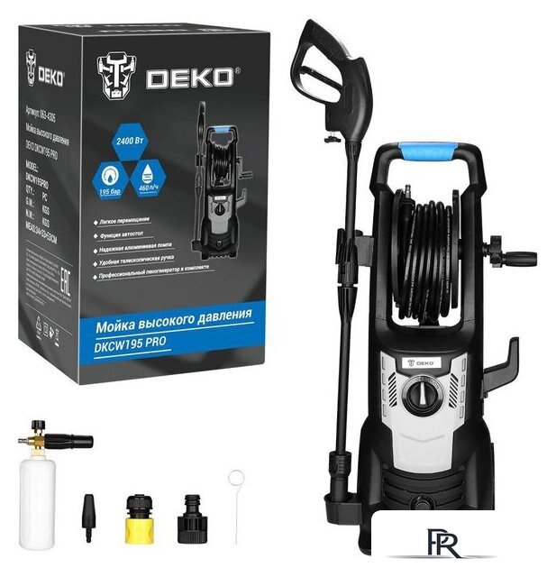 Мойка высокого давления Deko DKCW195 PRO - Изображение №1 — Интернет-магазин ПроЗаказ