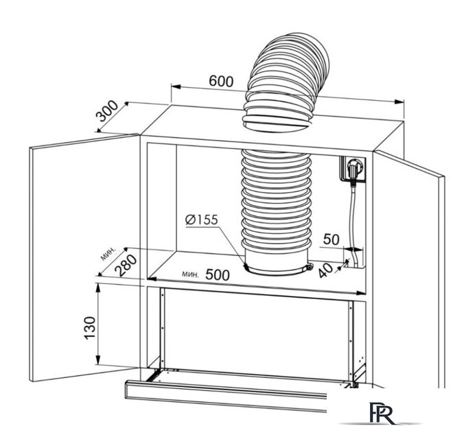 Кухонная вытяжка ZUGEL ZHT651GW - Изображение №2 — Интернет-магазин ПроЗаказ