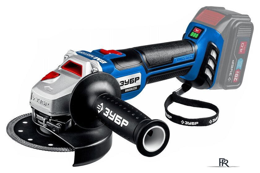 Угловая шлифмашина Зубр Профессионал AB-125 (без АКБ) - Изображение №1 — Интернет-магазин ПроЗаказ