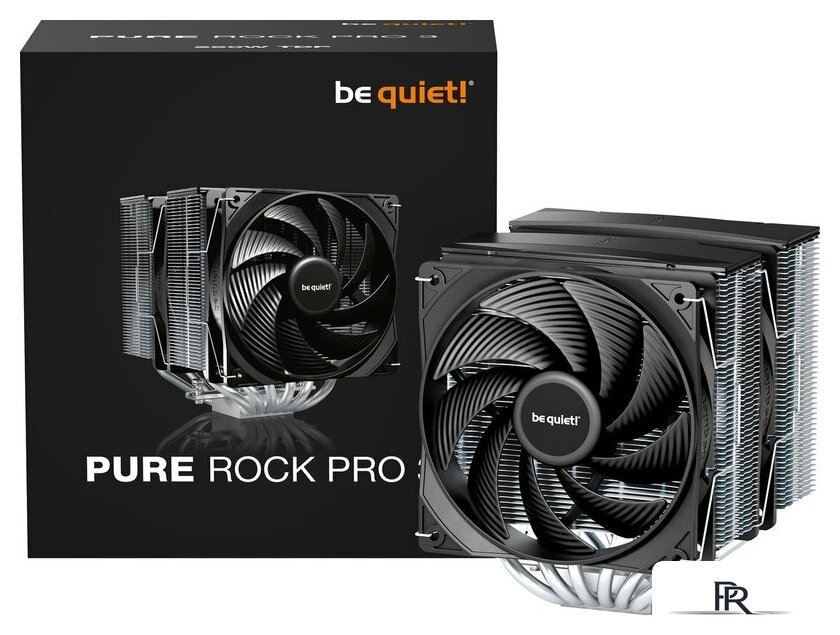 Кулер для процессора be quiet! Pure Rock Pro 3 Silver BK041 - Изображение №5 — Интернет-магазин ПроЗаказ