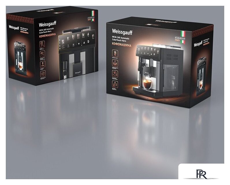 Кофемашина Weissgauff WCM-360 Automatic ColorTouch Nero - Изображение №10 — Интернет-магазин ПроЗаказ