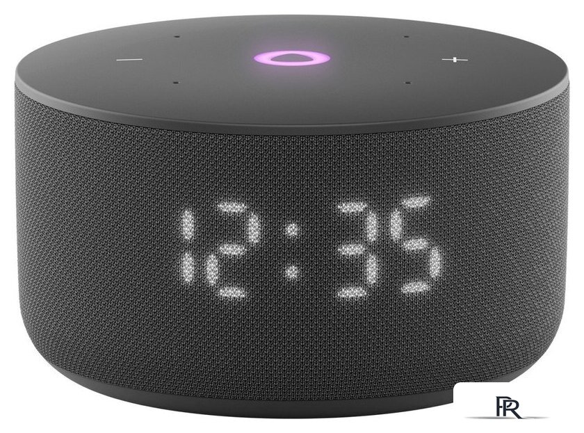 Умная колонка Яндекс Станция Мини 3 с часами (черный) - Изображение №1 — Интернет-магазин ПроЗаказ