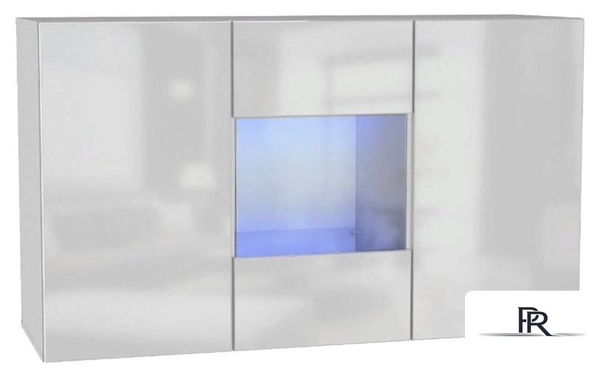 Комод НК-Мебель Point тип-1.2 71774467 (белый-белый глянец) - Изображение №2 — Интернет-магазин ПроЗаказ