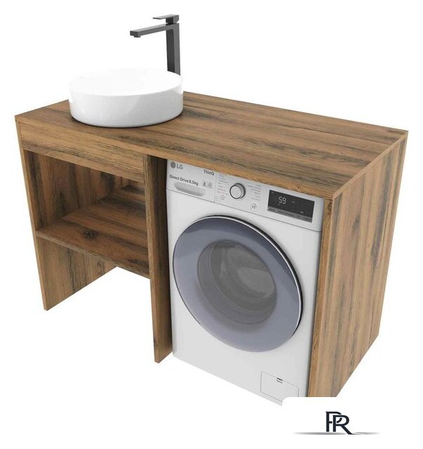  ЗОВ Тумба под умывальник Стамбул 120 S120LAW0LAWWM (аттик) - Изображение №1 — Интернет-магазин ПроЗаказ