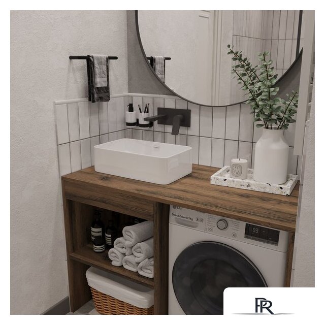  ЗОВ Тумба под умывальник Стамбул 120 S120LAW0LAWWM (аттик) - Изображение №4 — Интернет-магазин ПроЗаказ