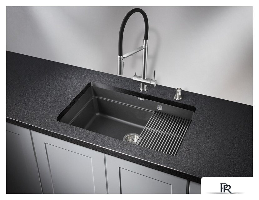 Кухонная мойка Granula KS-7303 (черный) - Изображение №4 — Интернет-магазин ПроЗаказ
