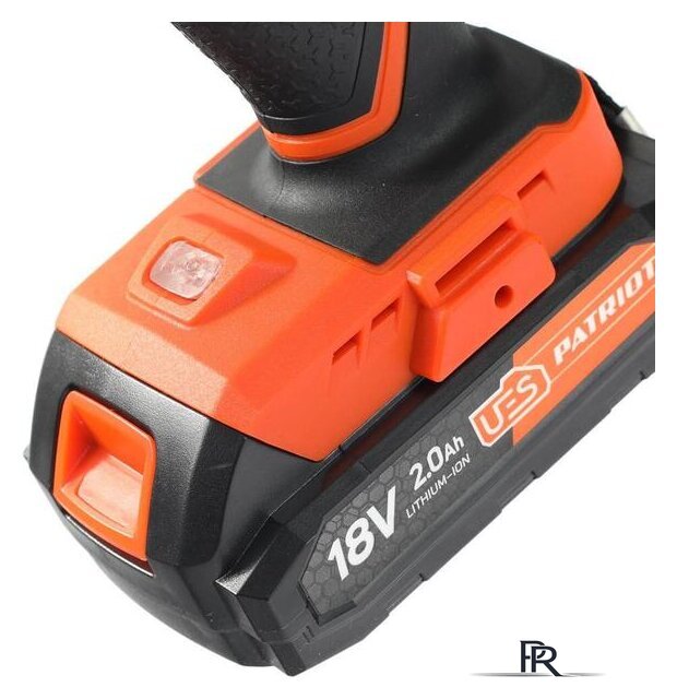 Дрель-шуруповерт Patriot BR 207UES 180301507 (с 2-мя АКБ, кейс) - Изображение №8 — Интернет-магазин ПроЗаказ