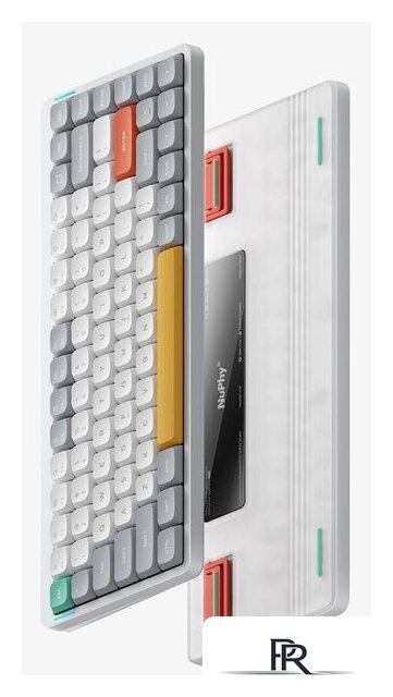 Клавиатура NuPhy Air75 V2 Ionic White (NuPhy Low Profile Moss, нет кириллицы) - Изображение №2 — Интернет-магазин ПроЗаказ