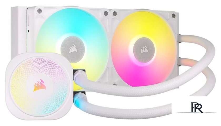 Система жидкостного охлаждения для процессора Corsair iCUE LINK TITAN 240 RX RGB CW-9061020-WW - Изображение №1 — Интернет-магазин ПроЗаказ
