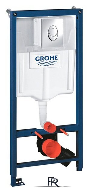 Унитаз подвесной Lauter Vortex 2110830 + GROHE Rapid SL 38721001 с кнопкой (овальная, хром) - Изображение №22 — Интернет-магазин ПроЗаказ